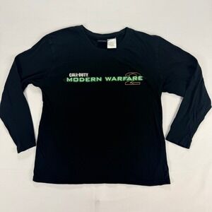 VTG Call Of Duty Shirt Mens M Modern Warfare 2 Xbox Live Video Game Promo 2009